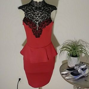 Red/black dress [361]